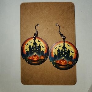 Halloween Pumpkin Earrings
